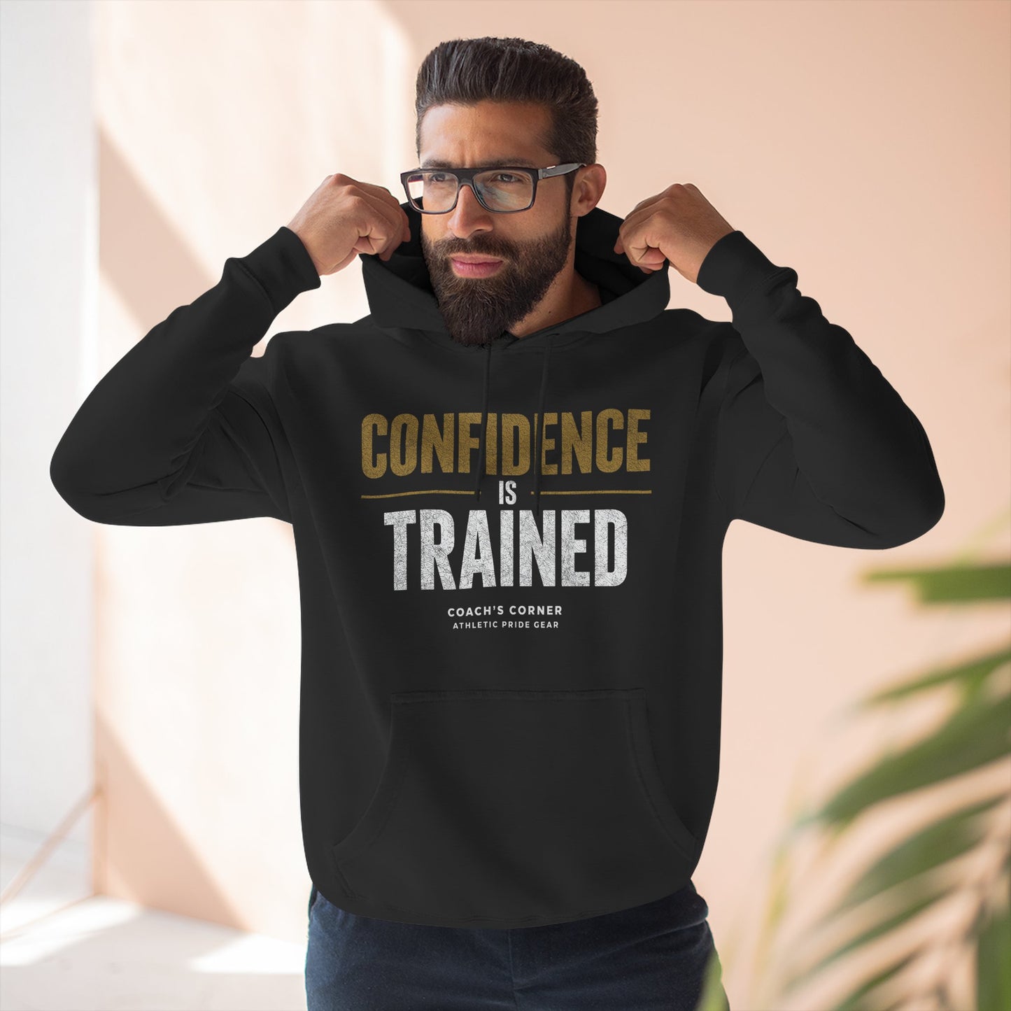 Confidence Trained — Motivational APG Hoodie