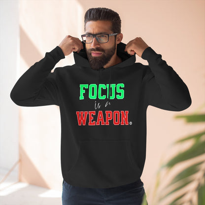 Focus Is a Weapon 80/20 Cotton-Blend Hoodie