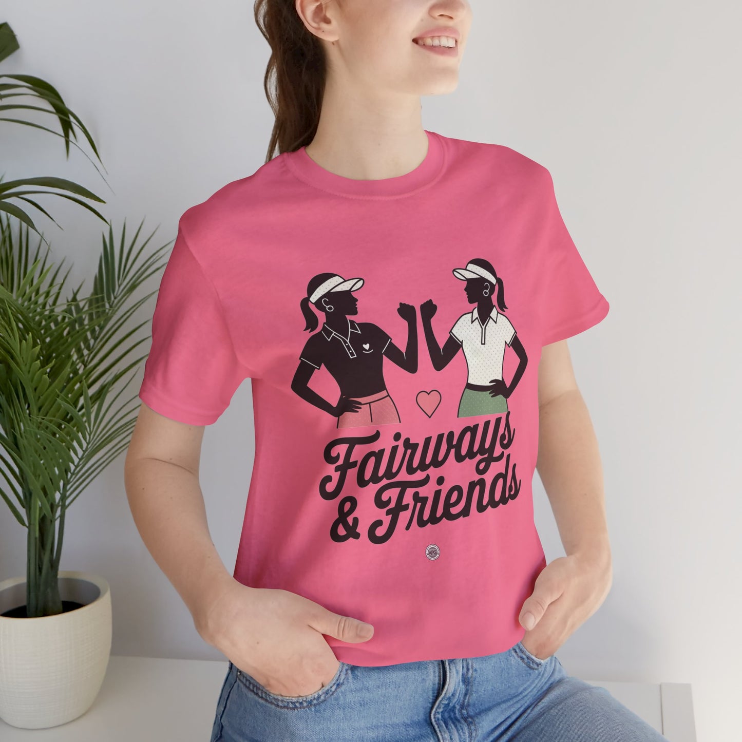 "Fairways & Friends" Golf Enthusiast Tee