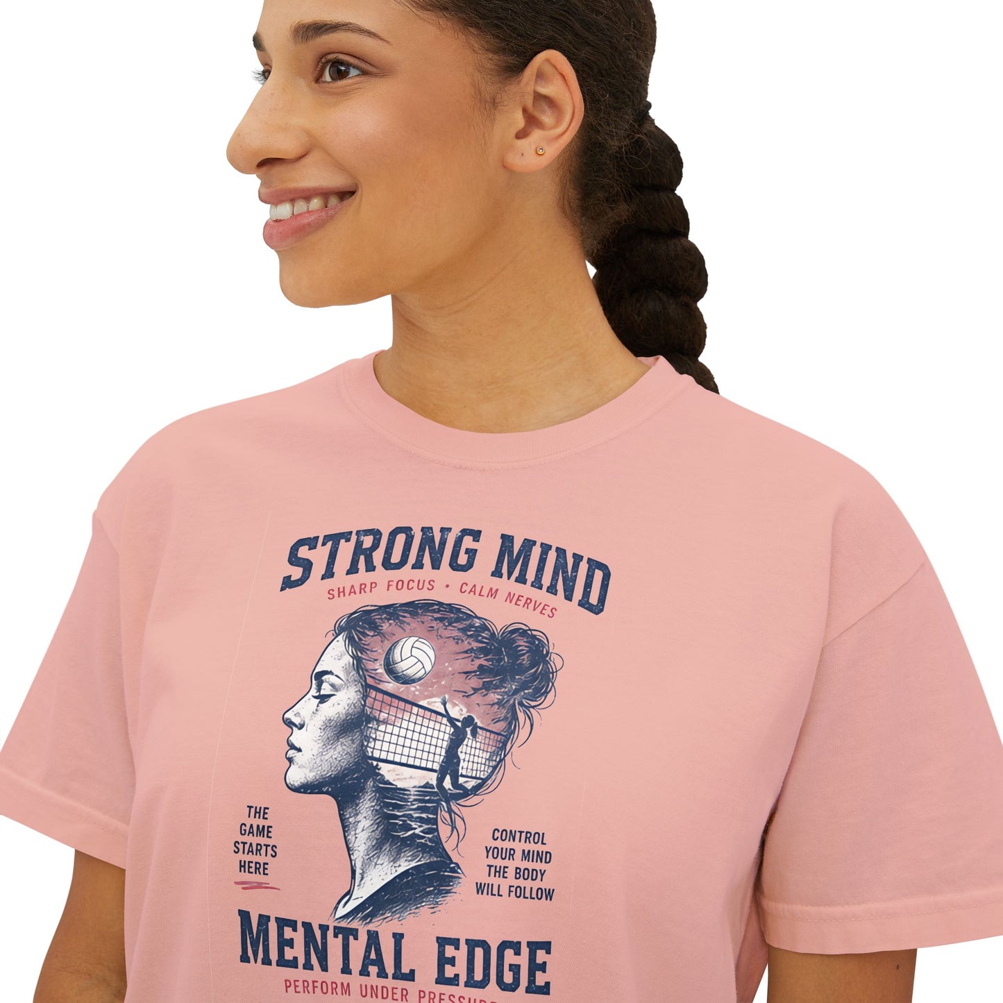Strong Mind Mental Edge Women's Boxy Tee