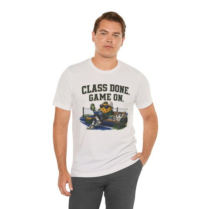 Class Done. Game On. Pickleball Tee