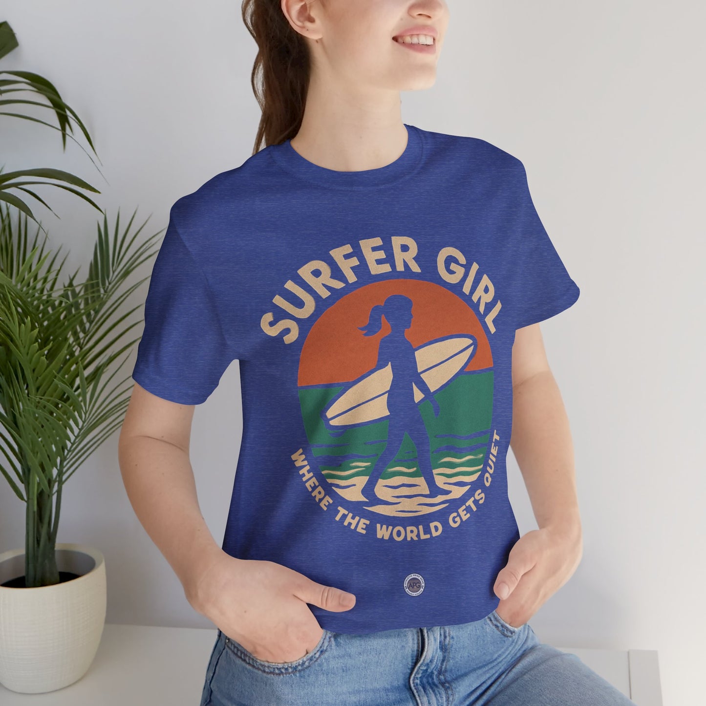 Surfer Girl Tee | Where the World Gets Quiet
