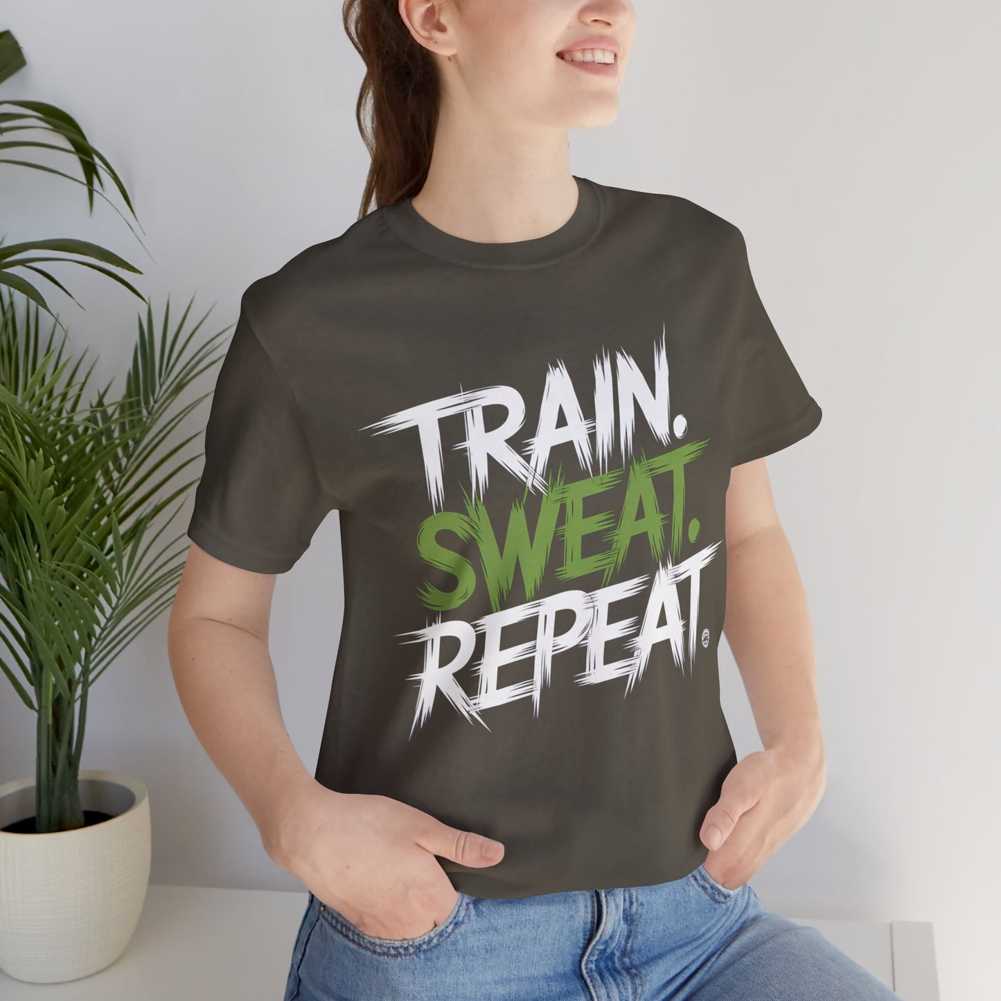 Train Sweat Repeat Tee