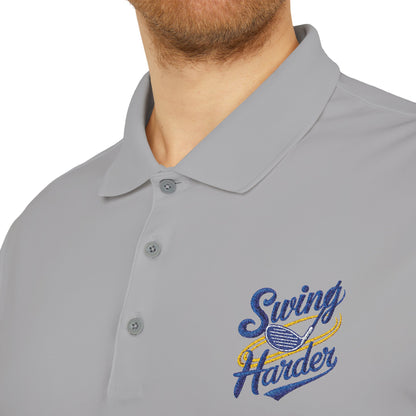 Swing Harder Golf Polo | Athletic Pride Gear