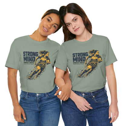 STRONG MIND Rugby Tee – Embrace Contact | Unisex