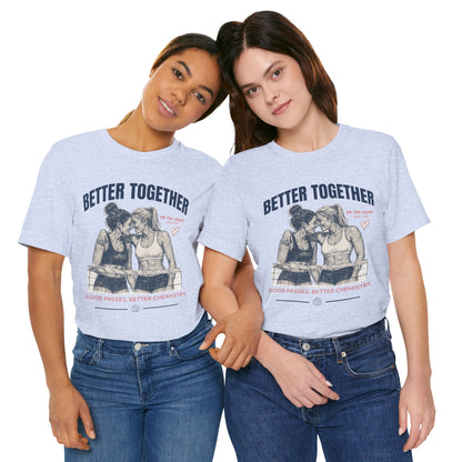 Better Together Volleyball Graphic Tee