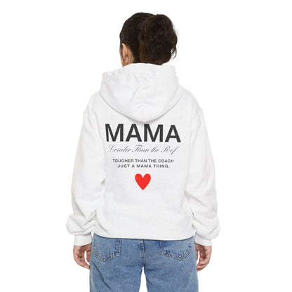MAMA Hoodie – Louder Than the Ref, Tougher Than the Coach | Heart Front, Hoodie