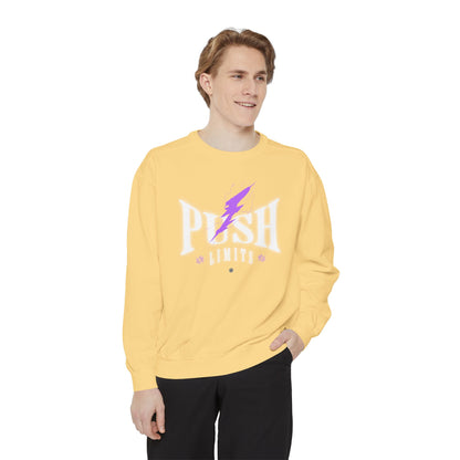 Push Limits Motivational Heavyweight Sweatshirt