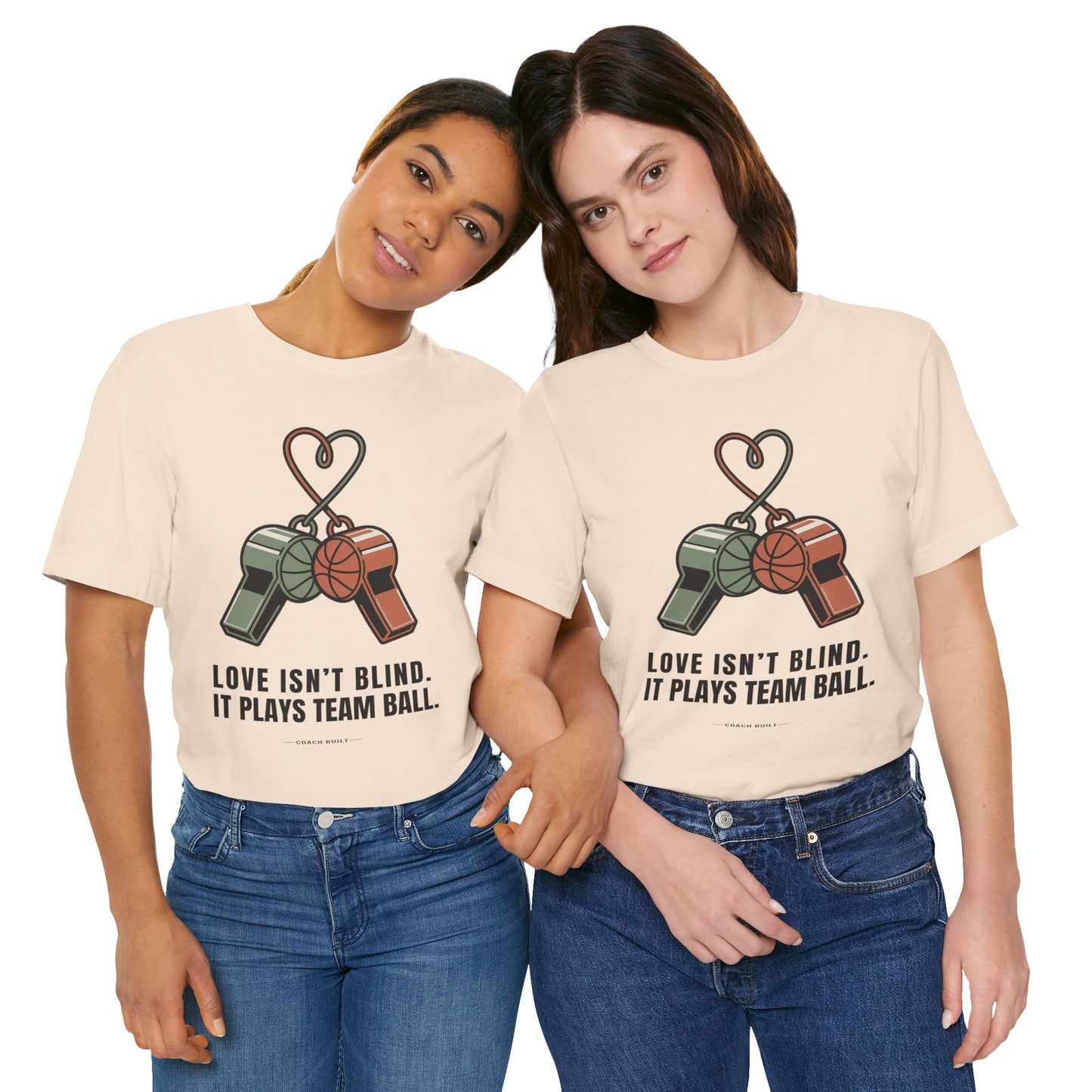 Love Isn’t Blind. It Plays Team Ball Tee