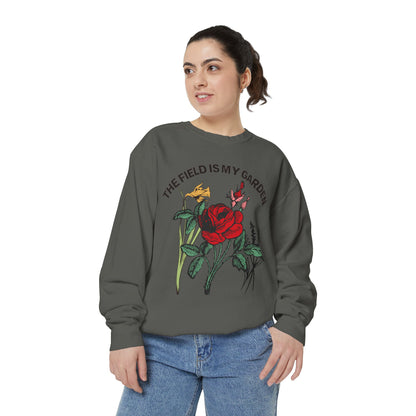 The Field Is My Garden Crewneck Sweatshirt