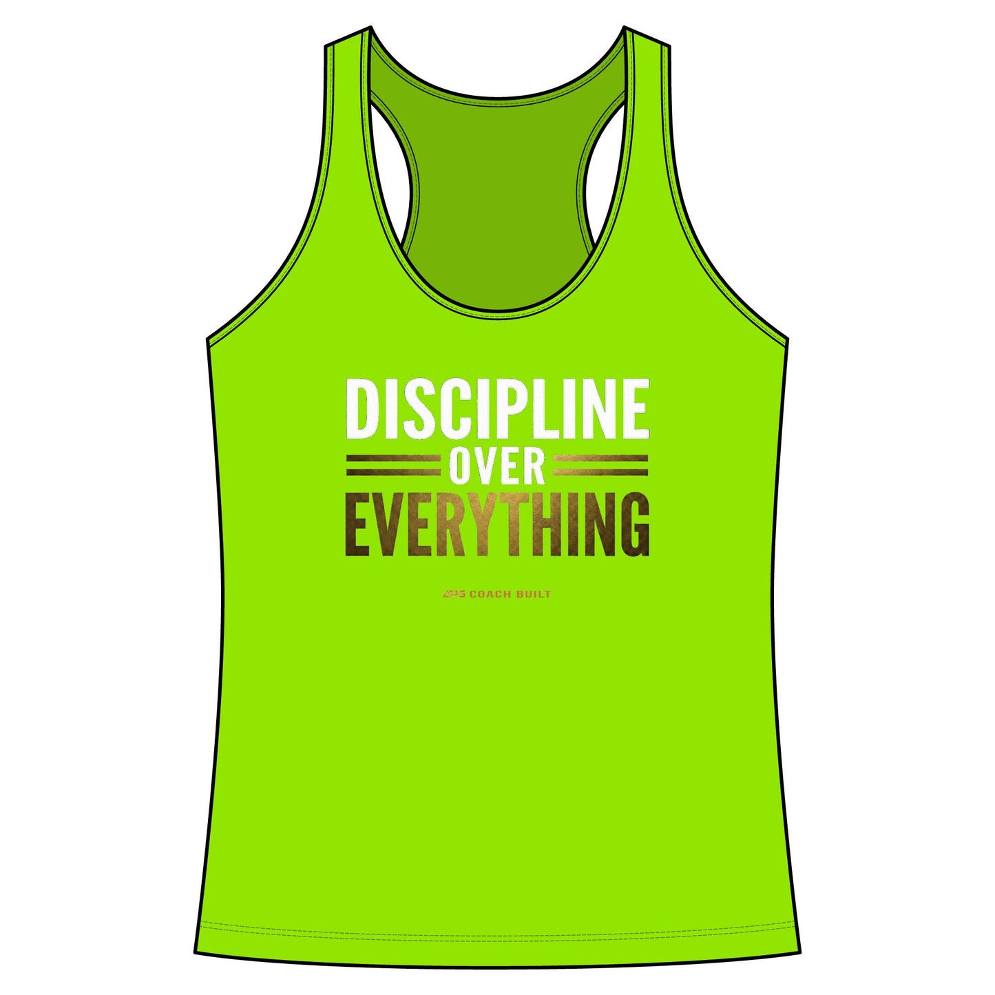 Discipline Over Everything Women’s Performance Tank