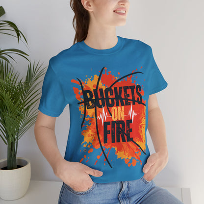 Buckets on Fire Graphic T-Shirt