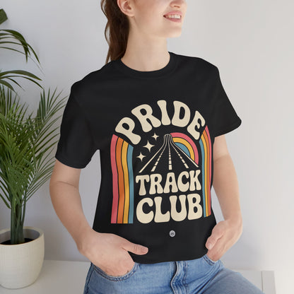 Unisex Tee - "Pride Track Club" Design