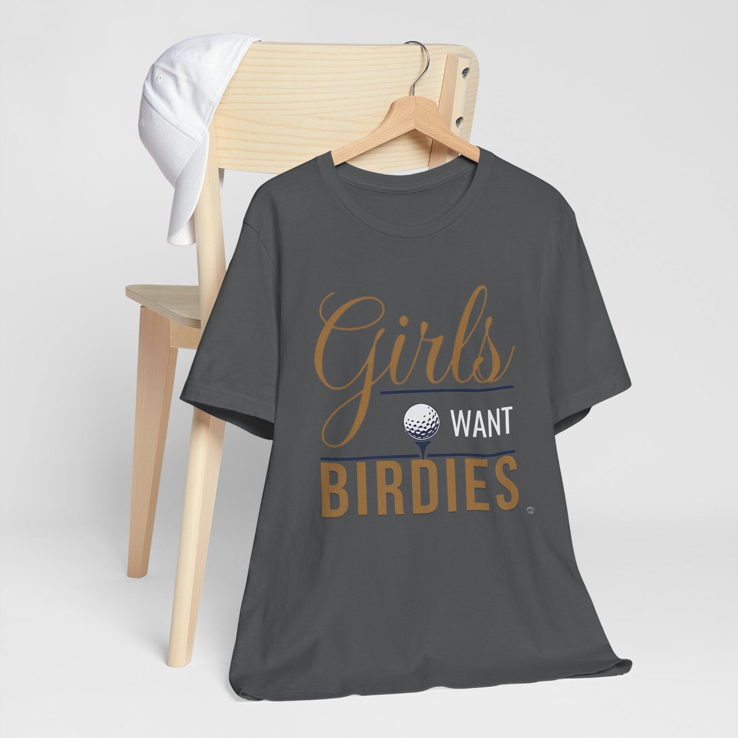 Girls Want Birdies Golf Tee