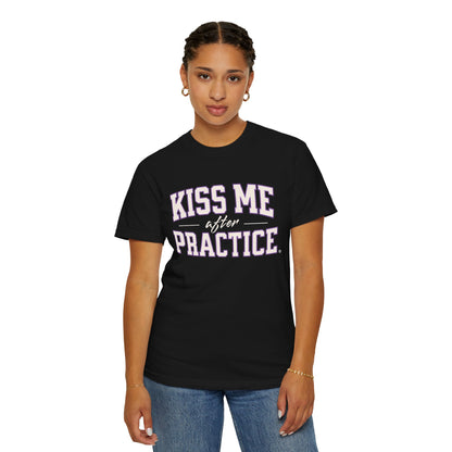 Unisex Tomboy T-shirt - 'Kiss Me after Practice'