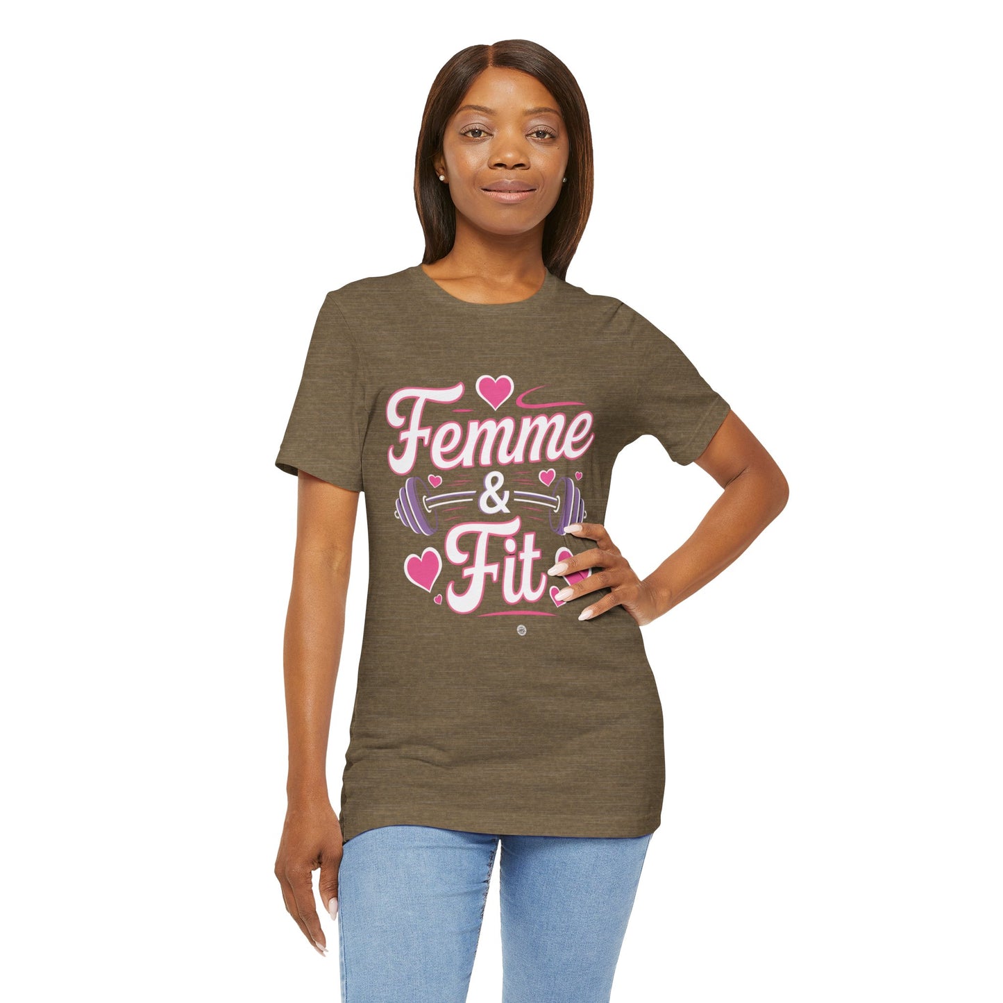 Femme & Fit Tee | Athletic Pride Gear