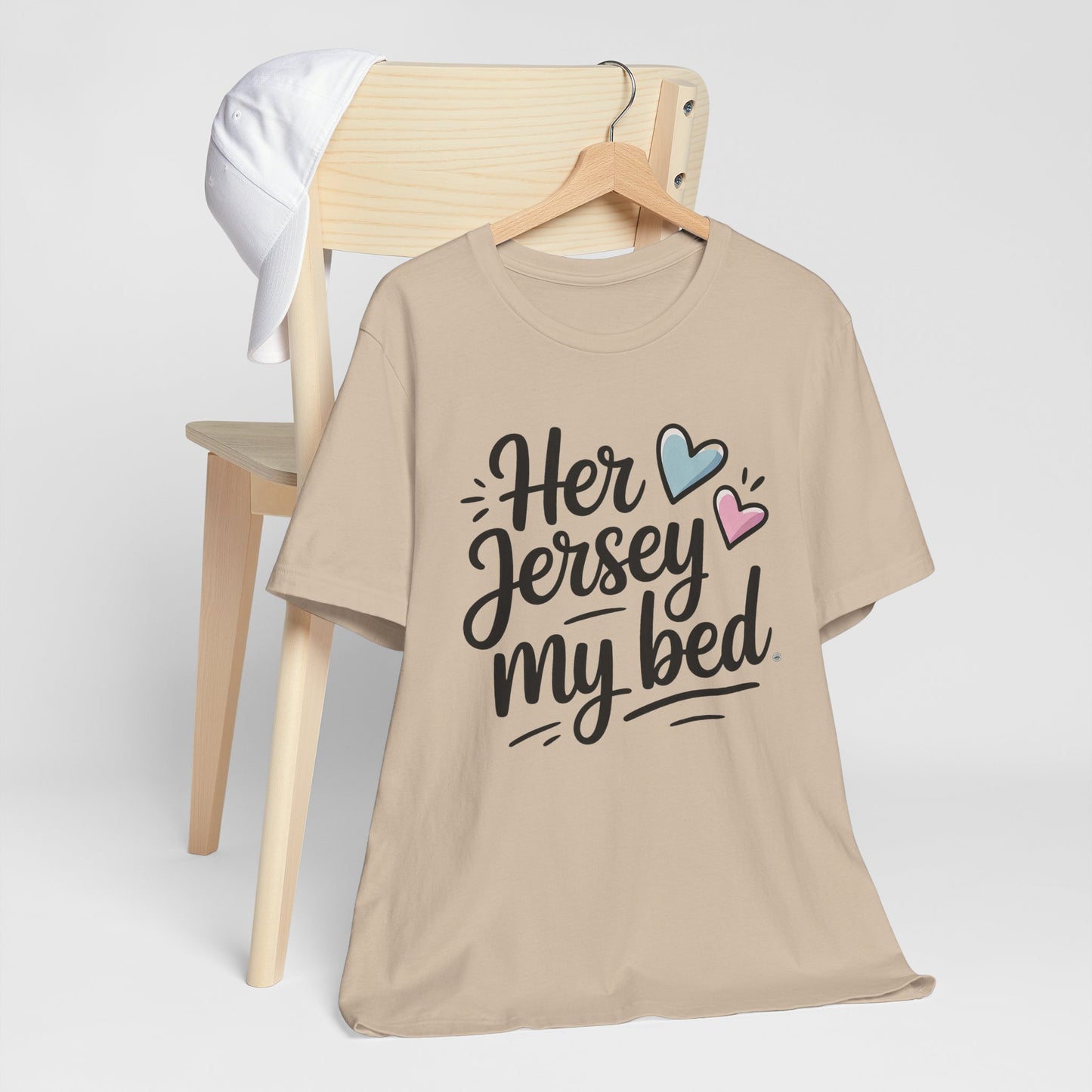 Her Jersey My Bed Tee