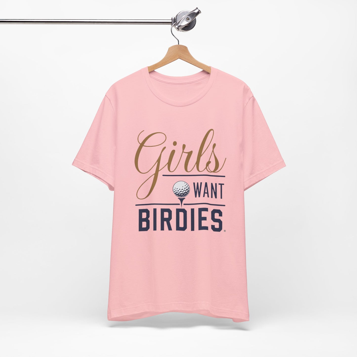 Girls Want Birdies Golf Tee