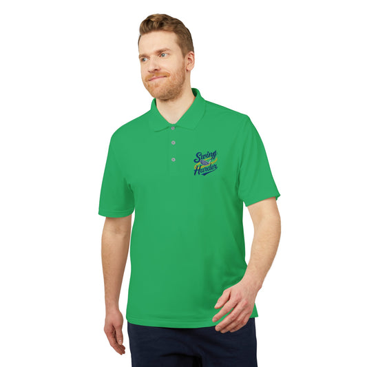 Swing Harder Golf Polo | Athletic Pride Gear