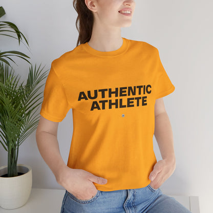 Authentic Athlete Unisex Tee - Jersey Short Sleeve