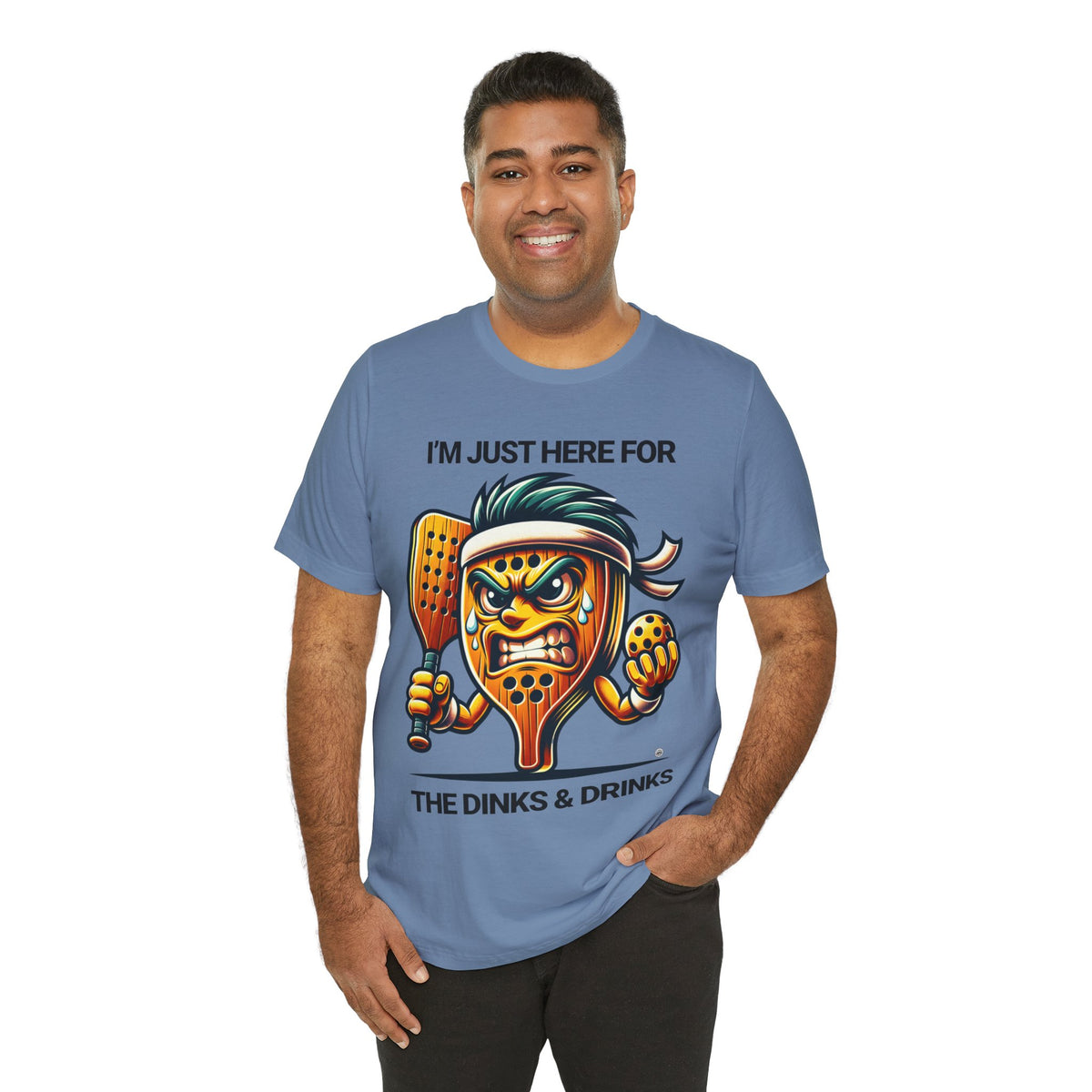 Dinks and Drinks Pickleball Tee
