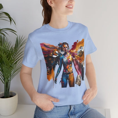 Painted Angel Softball T-Shirt