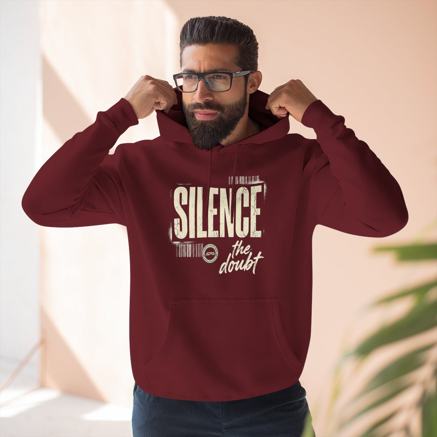 Silence the Doubt 80/20 Cotton-Blend Hoodie