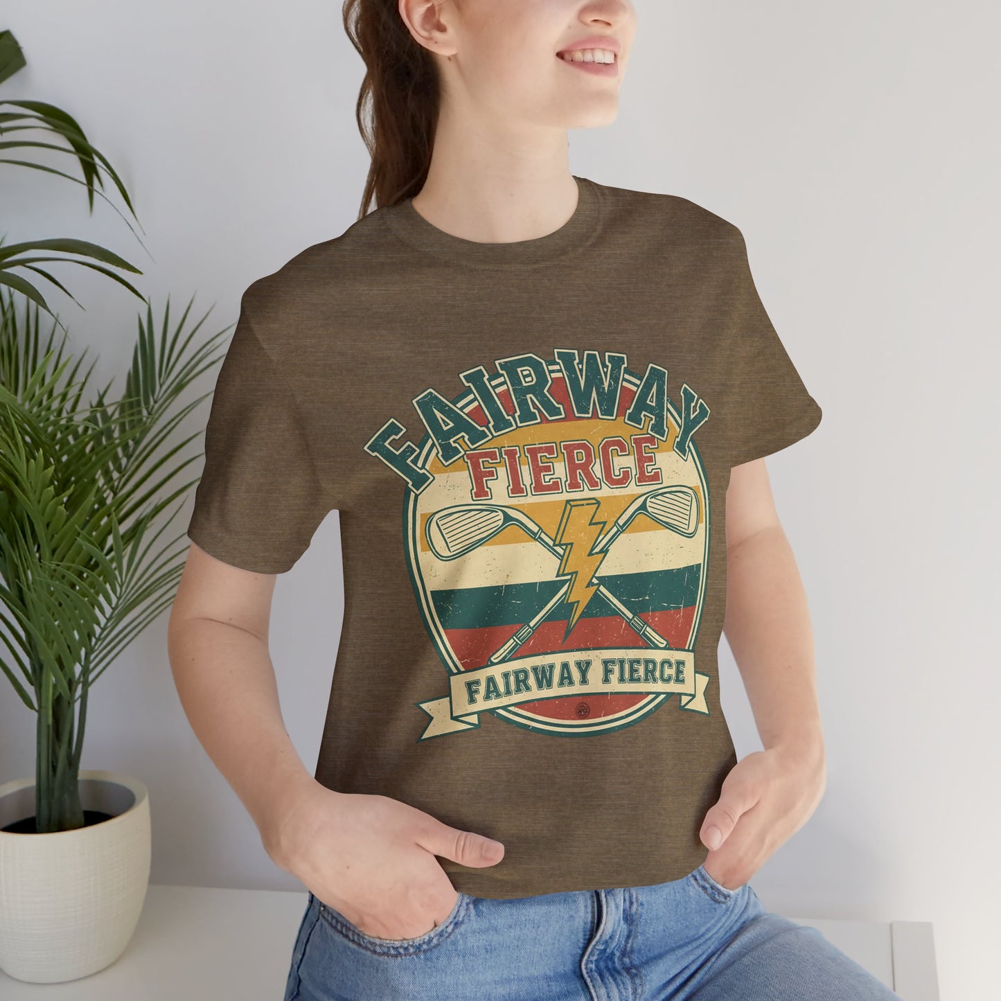 Fairway Fierce Tee - Unisex Jersey Short Sleeve