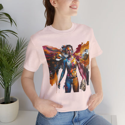 Painted Angel Softball T-Shirt