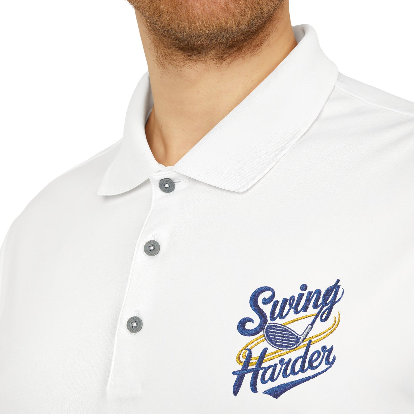Swing Harder Golf Polo | Athletic Pride Gear