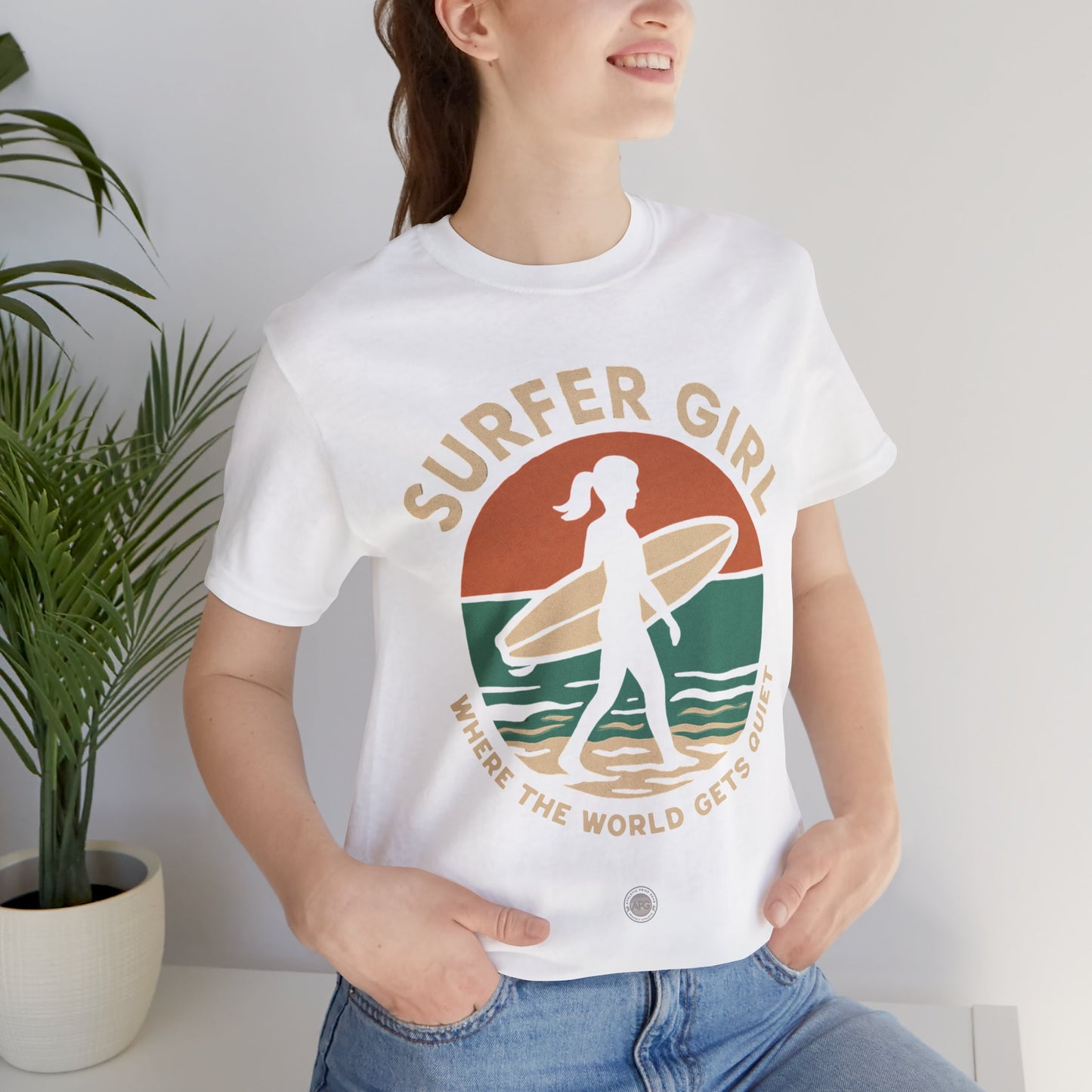 Surfer Girl Tee | Where the World Gets Quiet