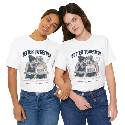 Better Together Volleyball Graphic Tee