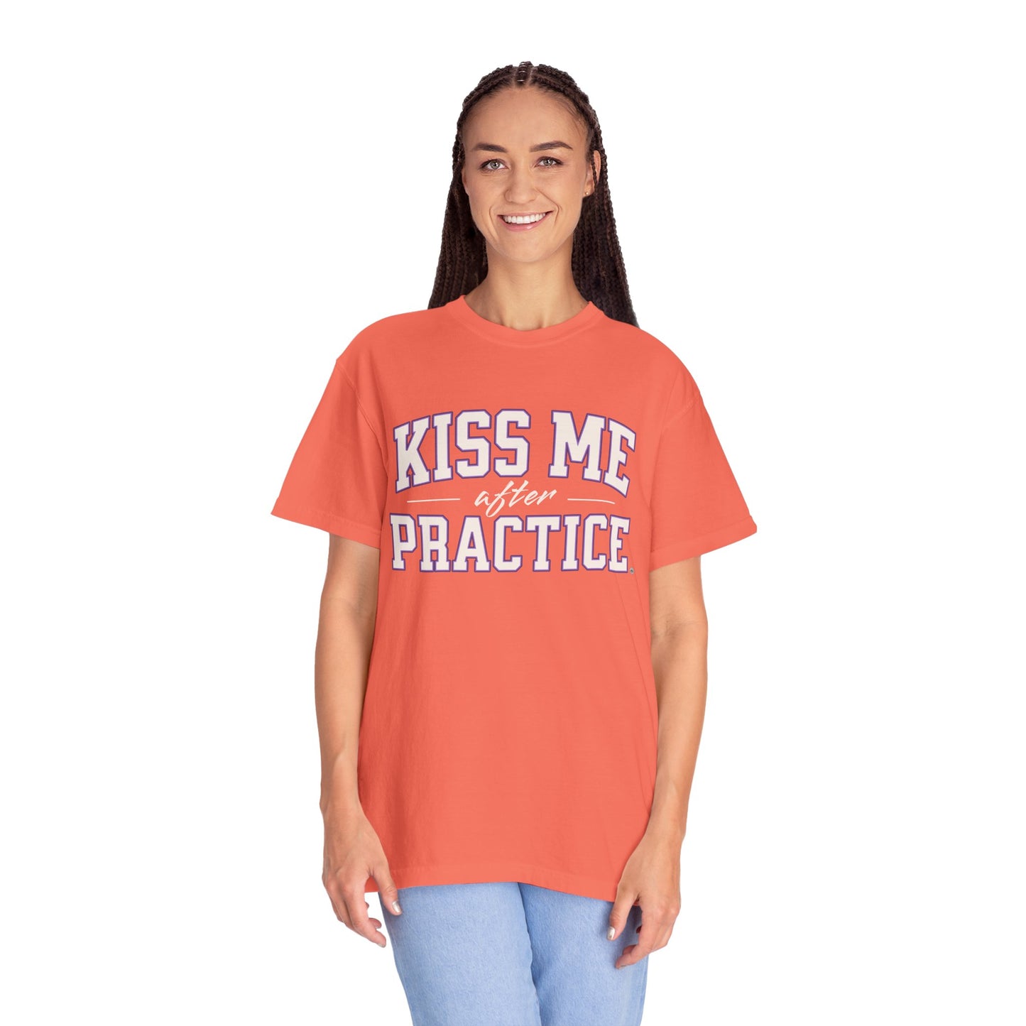 Unisex Tomboy T-shirt - 'Kiss Me after Practice'