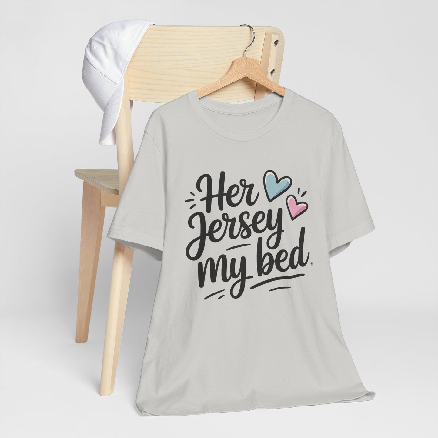 Her Jersey My Bed Tee