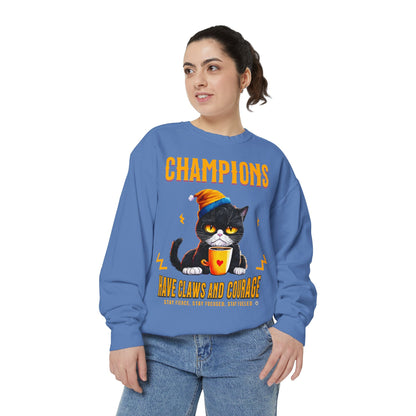 Clawed Champions Sweatshirt - Stay Fierce, Focused, and Fueled