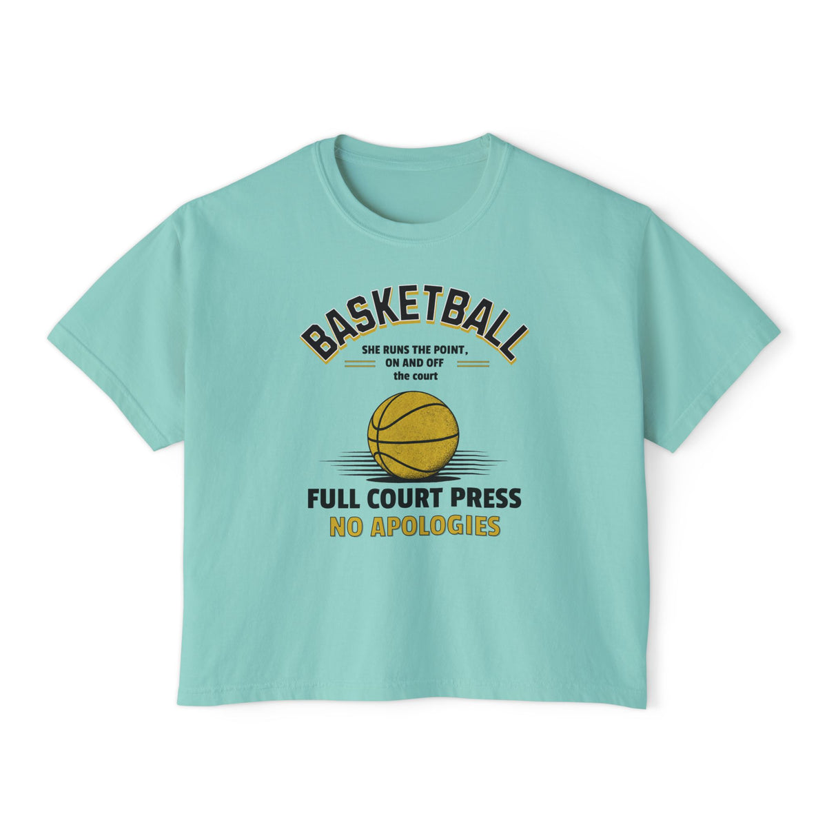 Full Court Press Basketball Boxy Tee