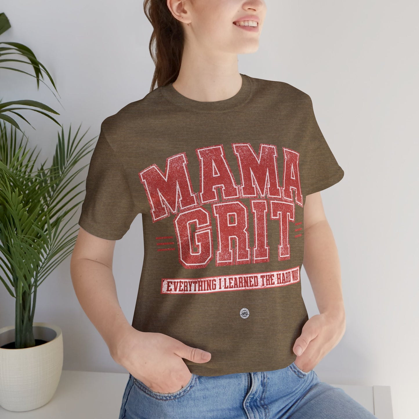 Mama Grit Unisex Tee - Everything I learned the hard way