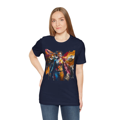 Painted Angel Softball T-Shirt