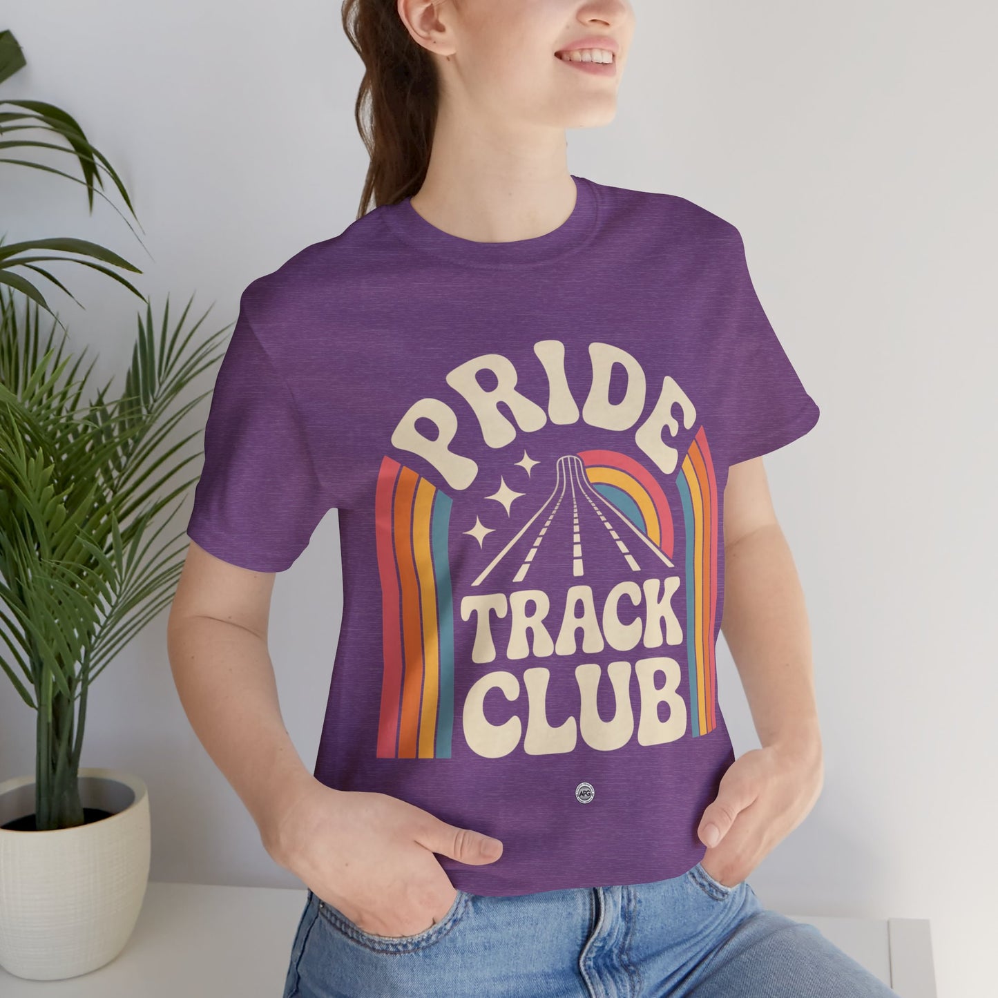 Unisex Tee - "Pride Track Club" Design