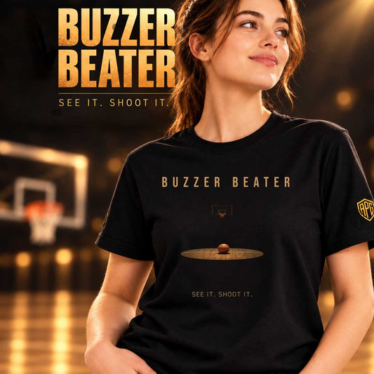 Buzzer Beater Basketball Tee | See It. Shoot It.