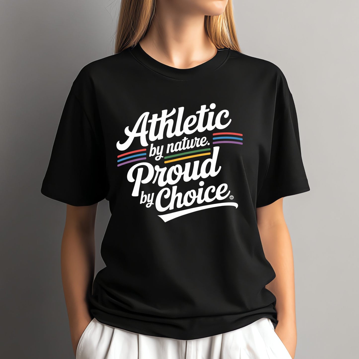 Athletic Unisex Tee - Proud by Choice Sports Shirt
