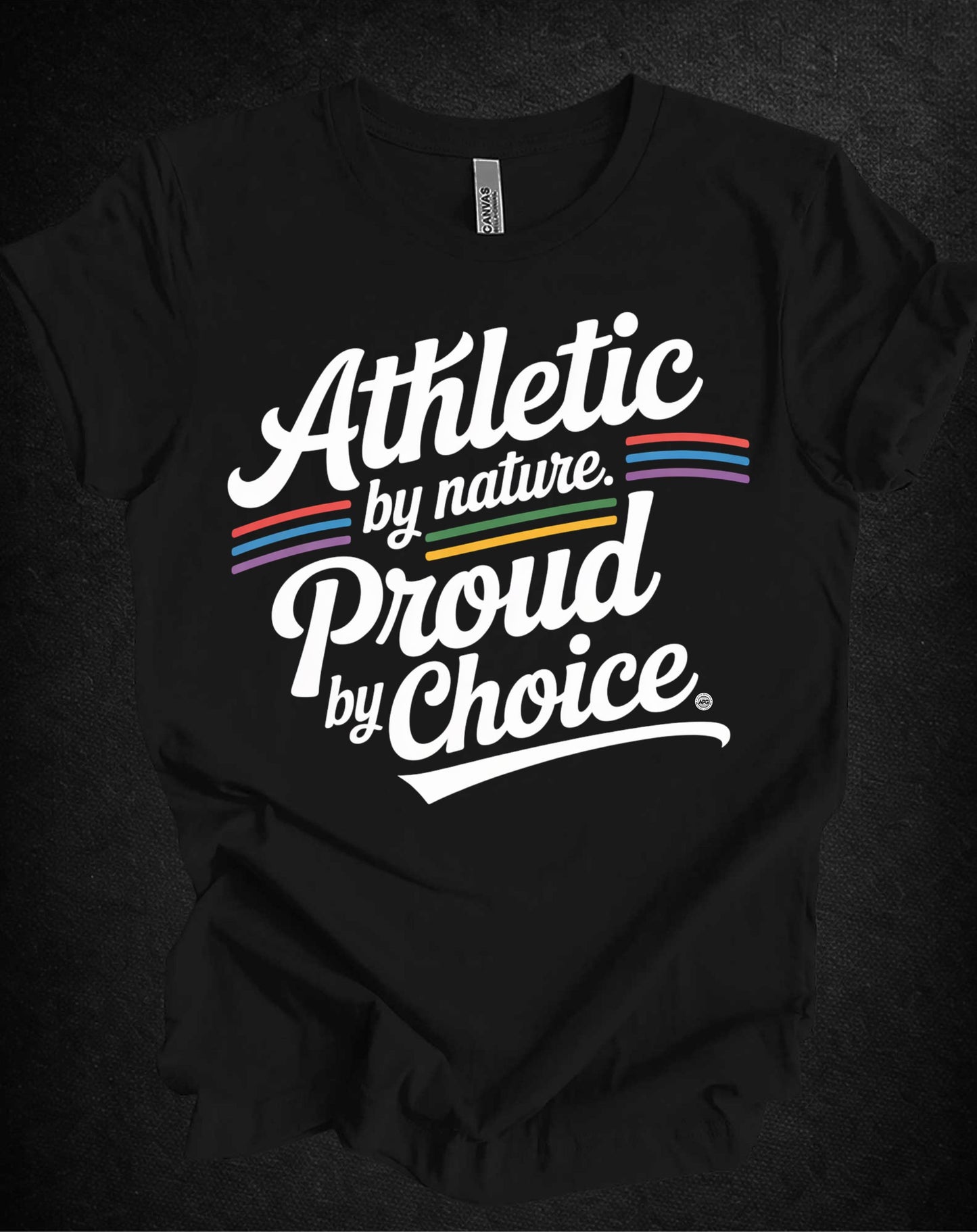 Athletic Unisex Tee - Proud by Choice Sports Shirt