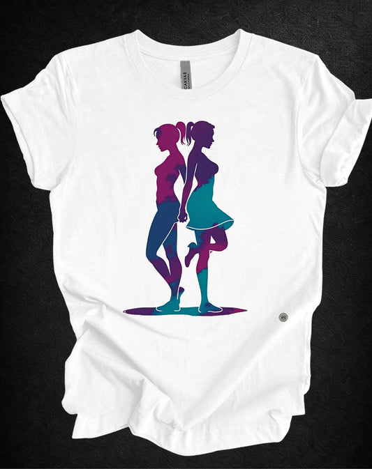 Back to Back Ladies T-Shirt