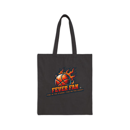 Bags Fever Fan Tote Bag Black / 15" x 16"