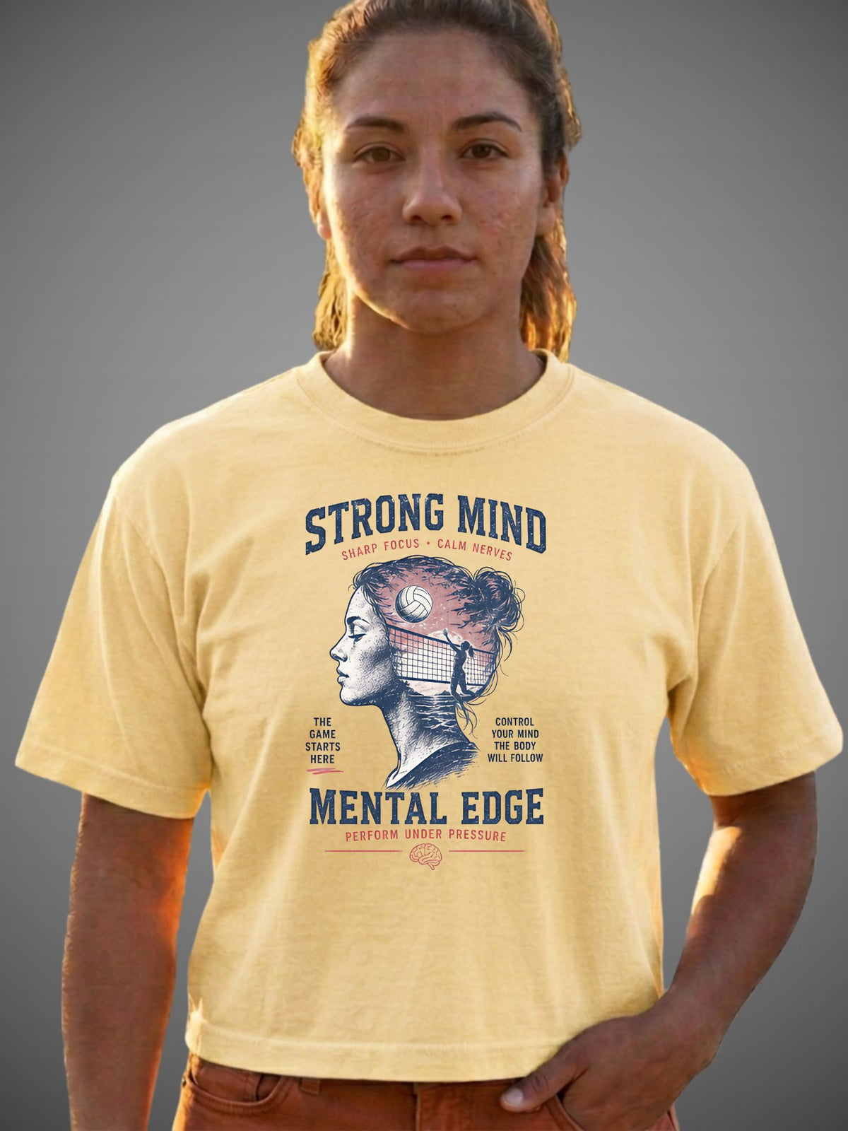 Strong Mind Mental Edge Women's Boxy Tee