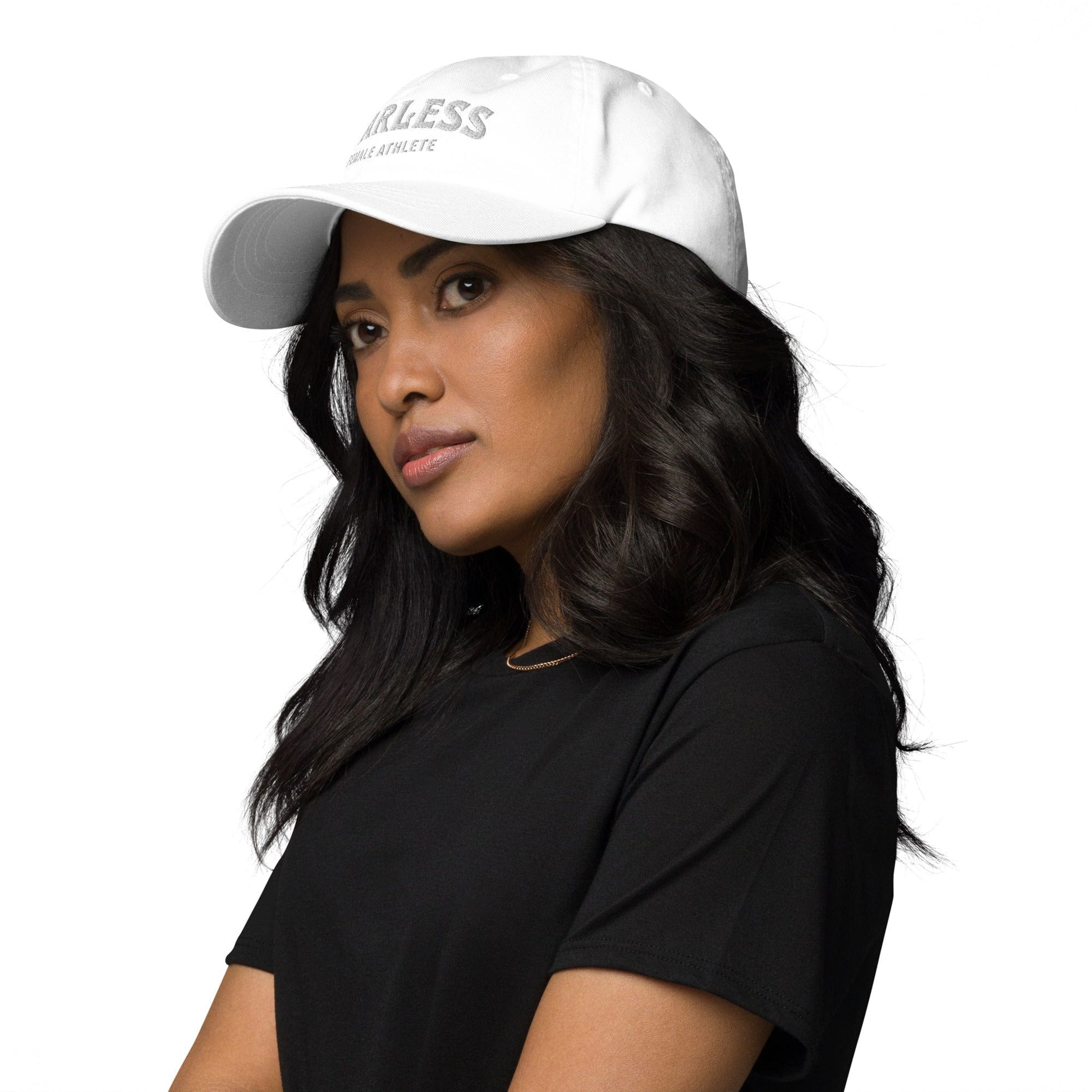 Hat "Fearless Female Athlete" Cotton Embroidered Cap