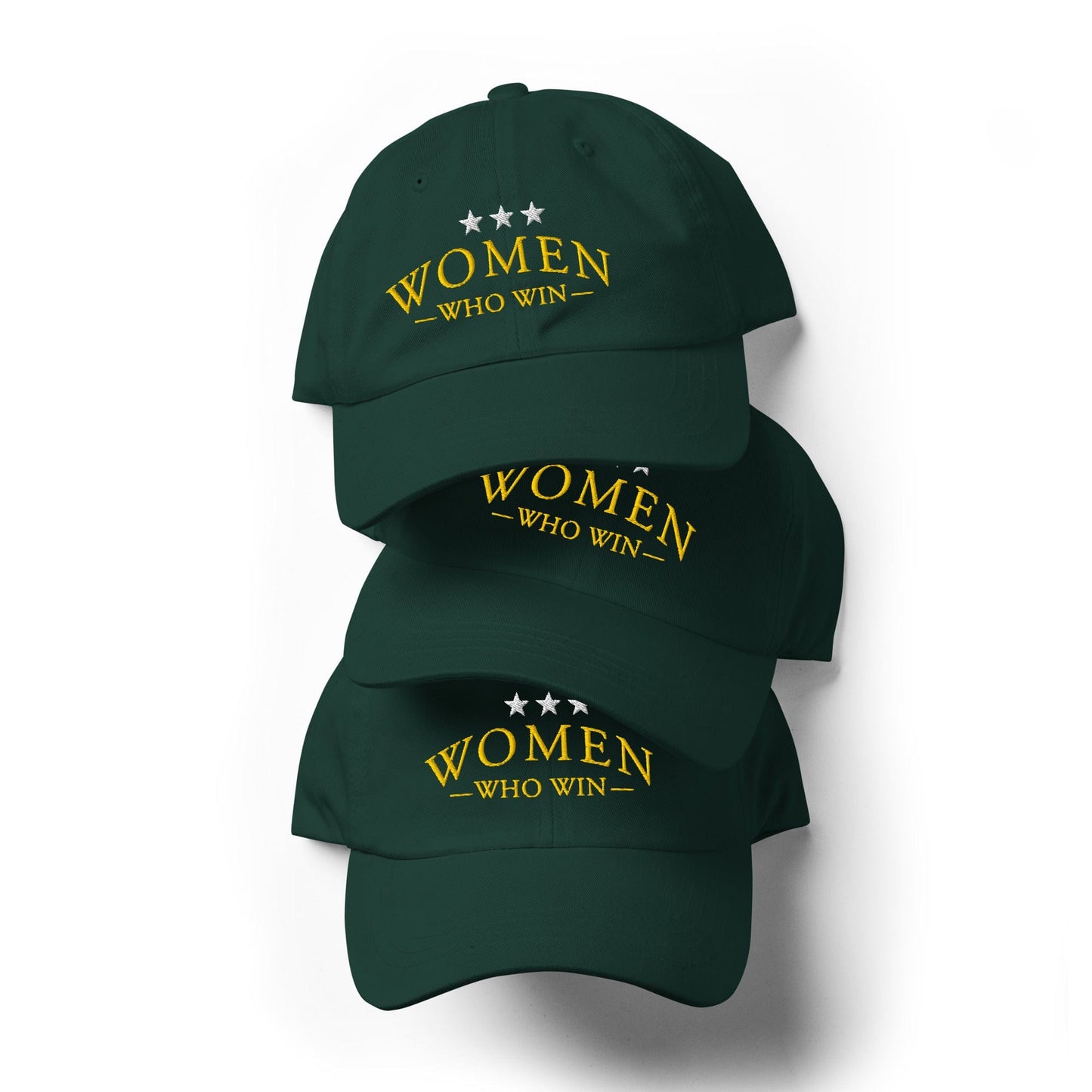 Hat "Women Who Win" Cotton Embroidered Hat