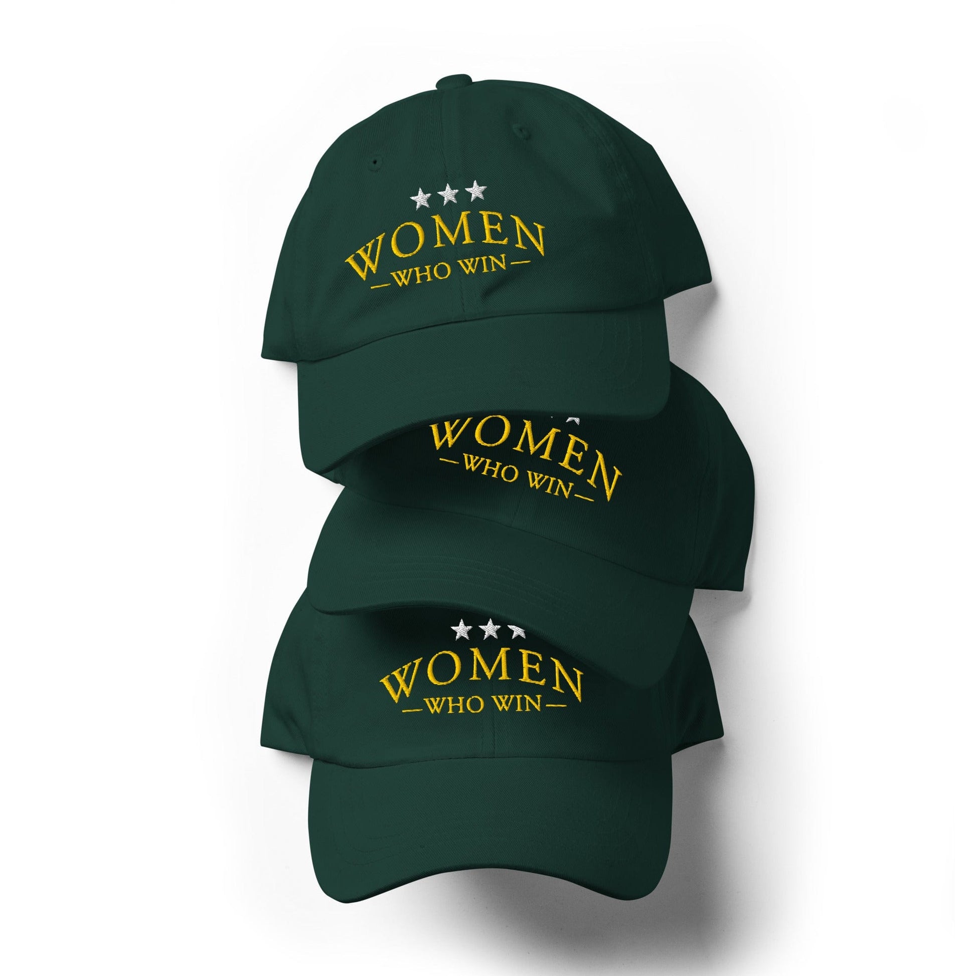 Hat "Women Who Win" Cotton Embroidered Hat