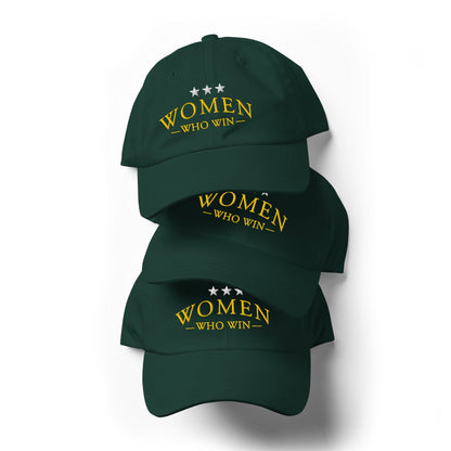 Hat "Women Who Win" Cotton Embroidered Hat