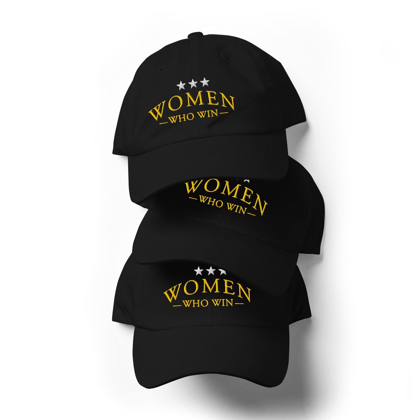 Hat "Women Who Win" Cotton Embroidered Hat